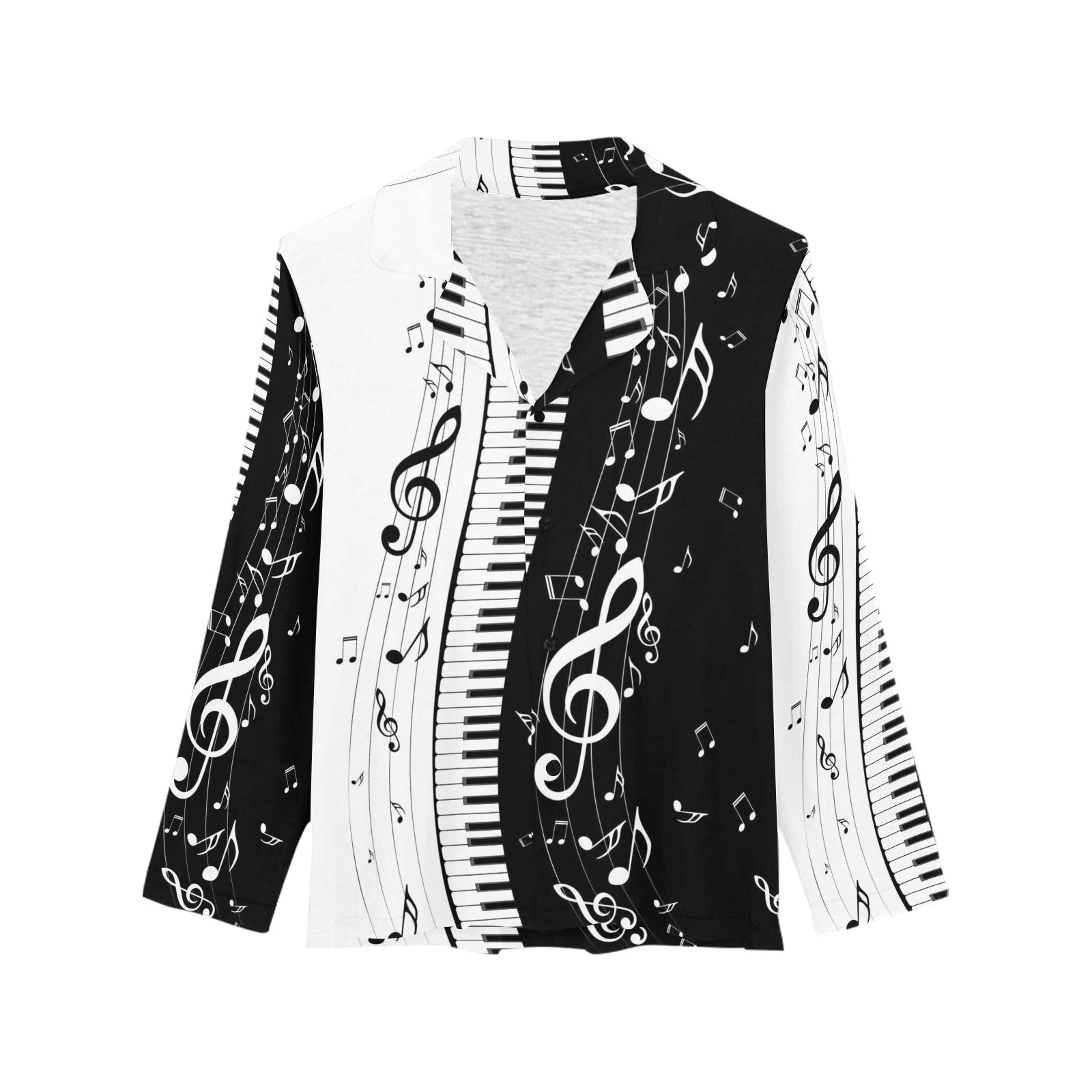Piano Keys Music Long Sleeve Shirt