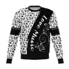 Love Music Black Sweatshirt