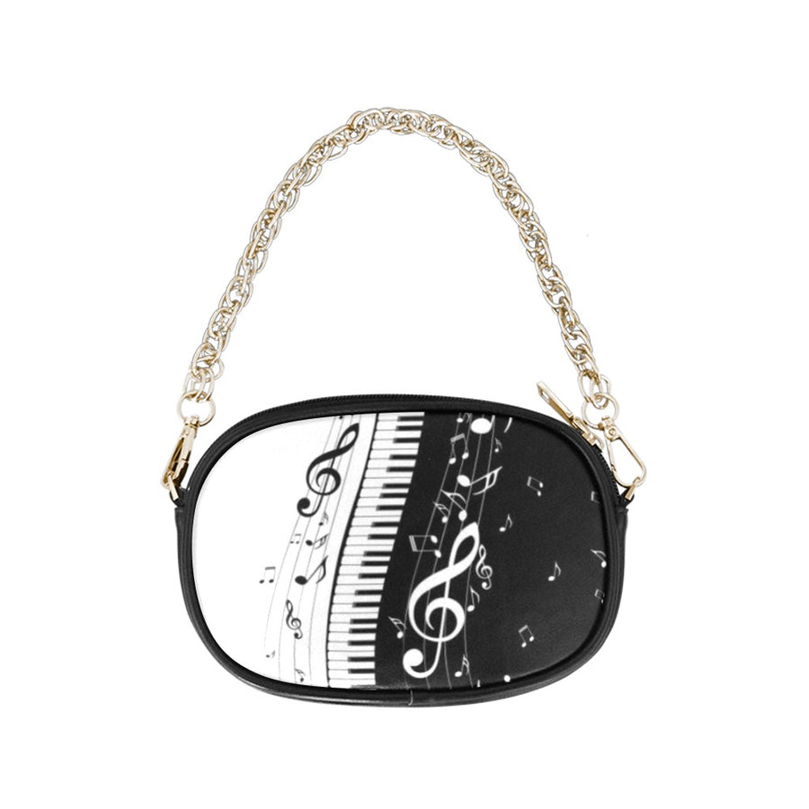 Piano Music Chain Purse