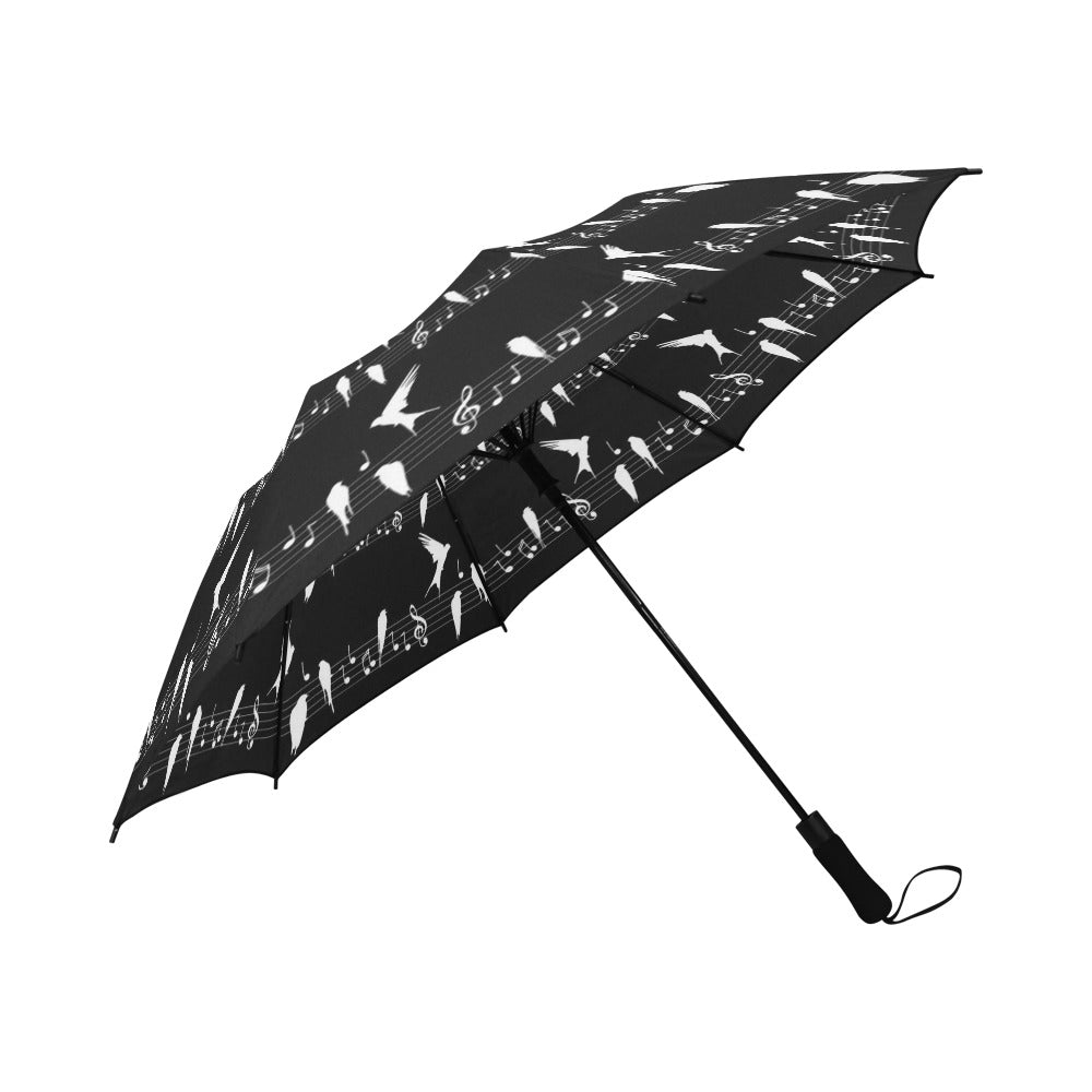 Music Birds Foldable Umbrella