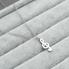 Music Notes Silver-Color Necklace