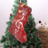 Treble Clef Christmas Stocking