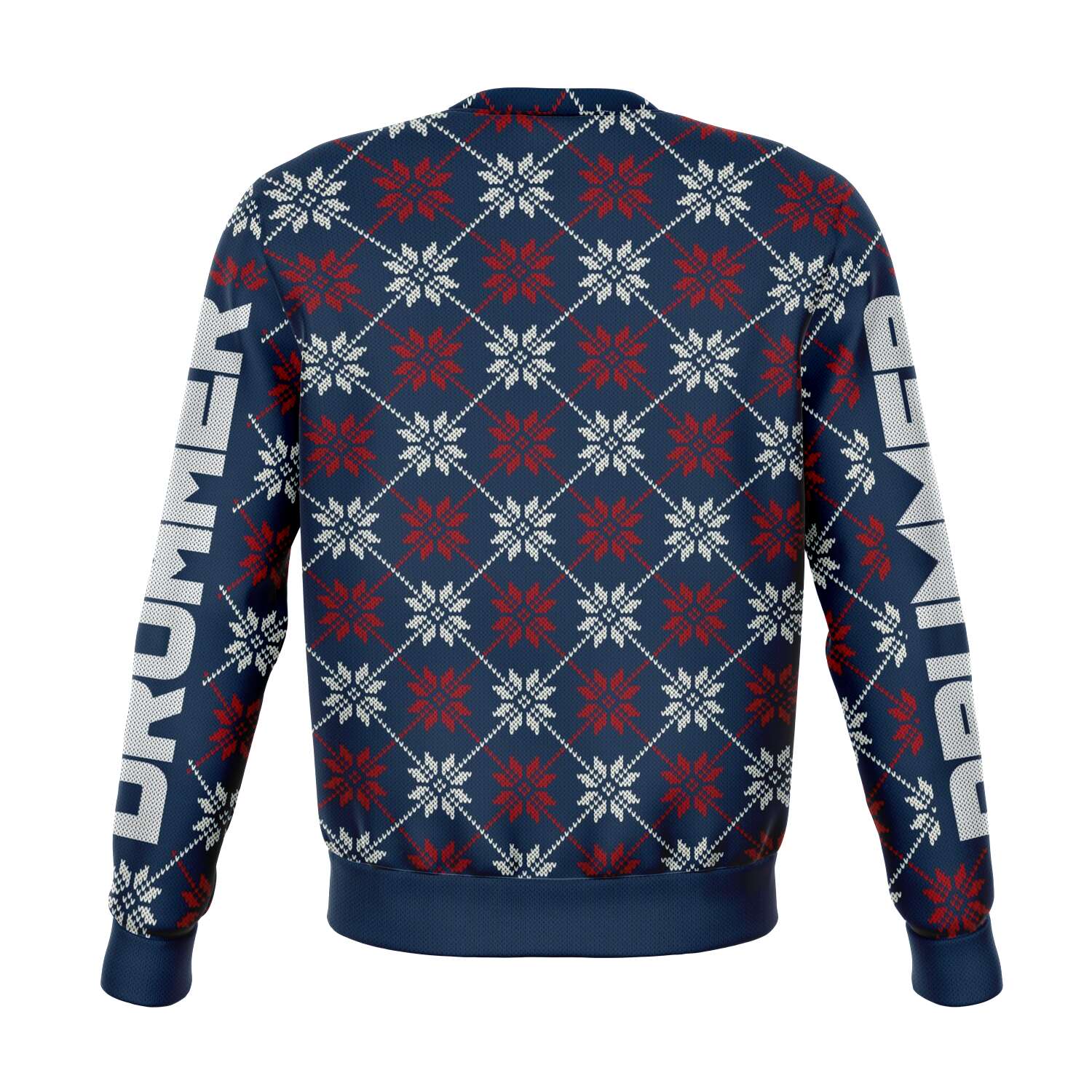 Drummer Christmas Dark Blue Sweatshirt