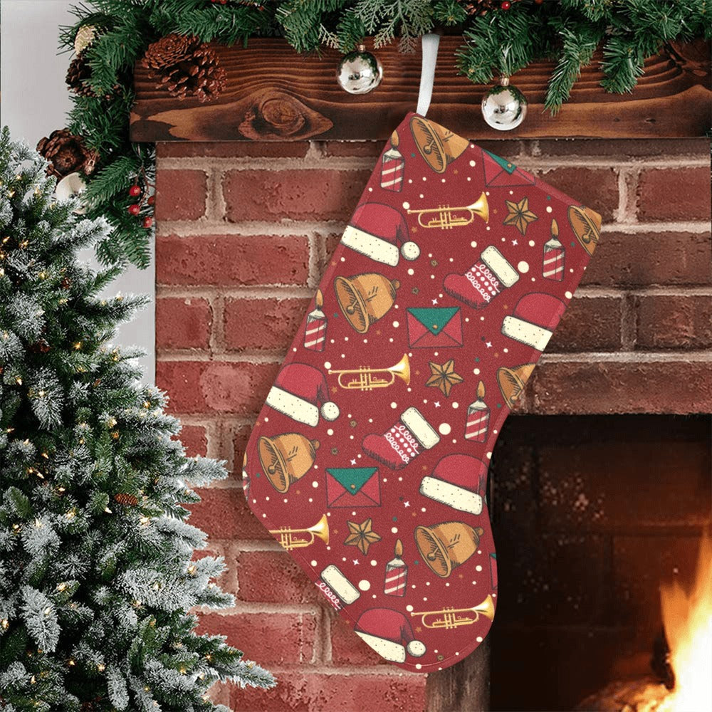 Trumpet Christmas Stocking