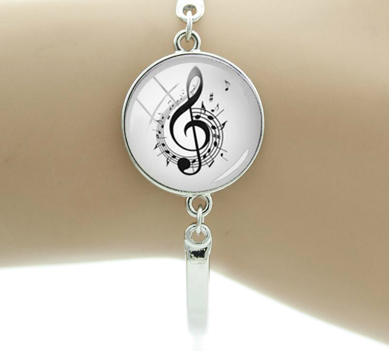 Vintage Musical Note Bracelet