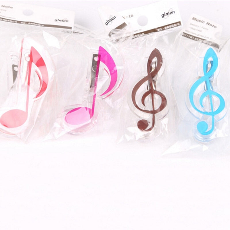 Music Note Clef Clip Bookmark