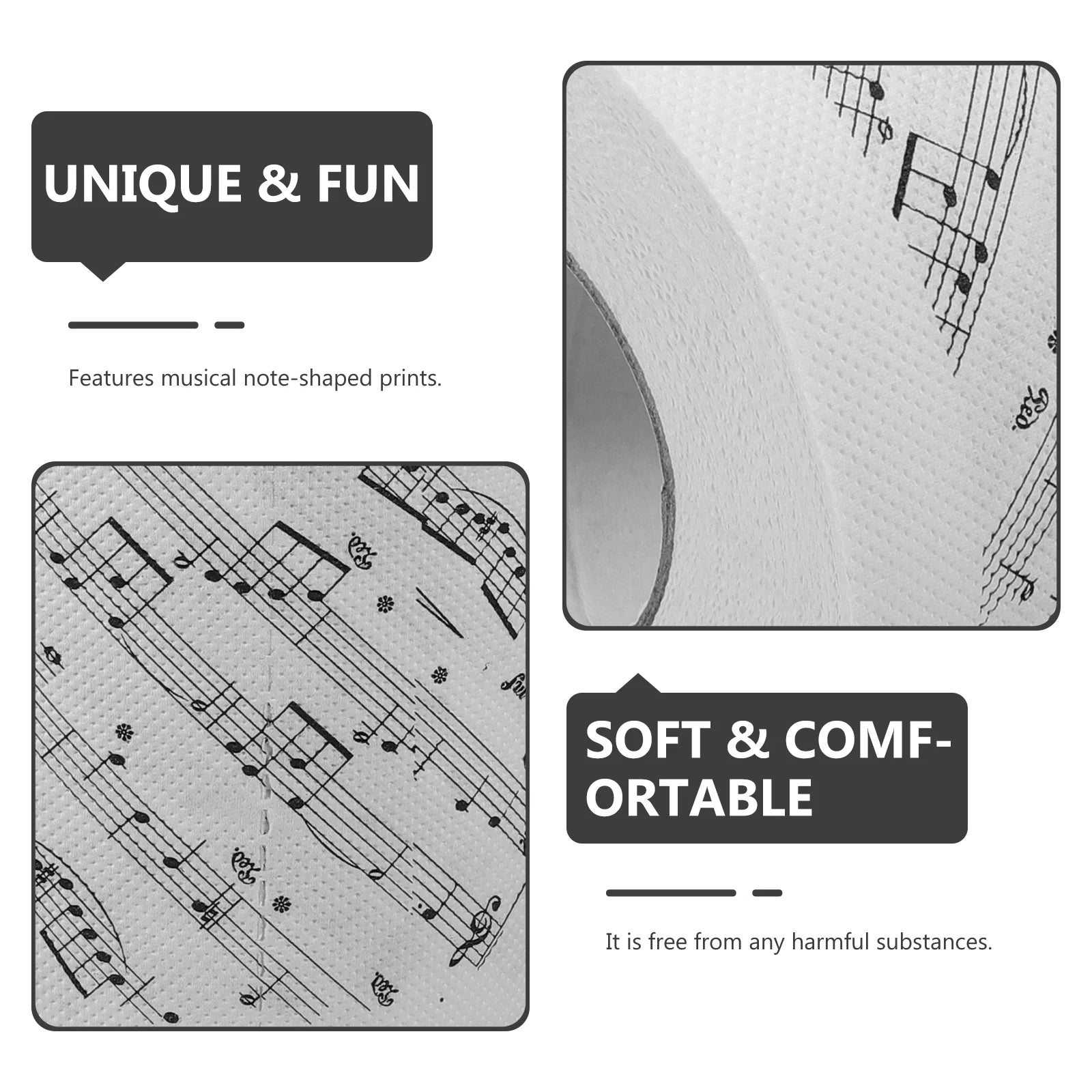 Music Notes Pattern Tissue Paper