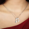 Free - Friendship Music Note Necklace Set