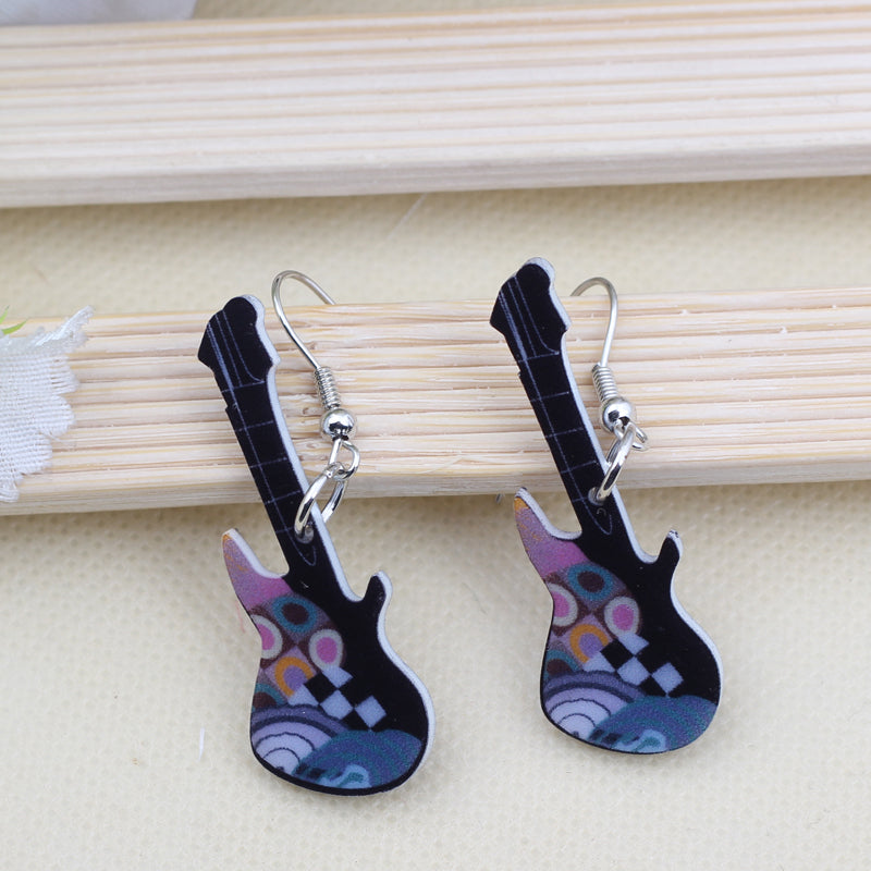 Free - Lovely Guitar Earrings - Artistic Pod Review