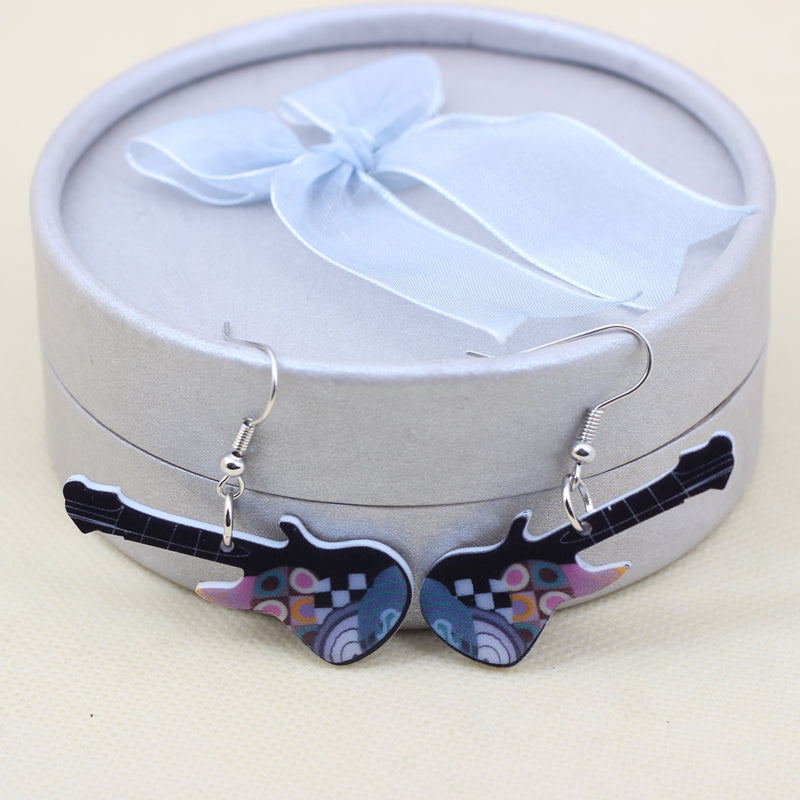 Free - Lovely Guitar Earrings - Artistic Pod Review