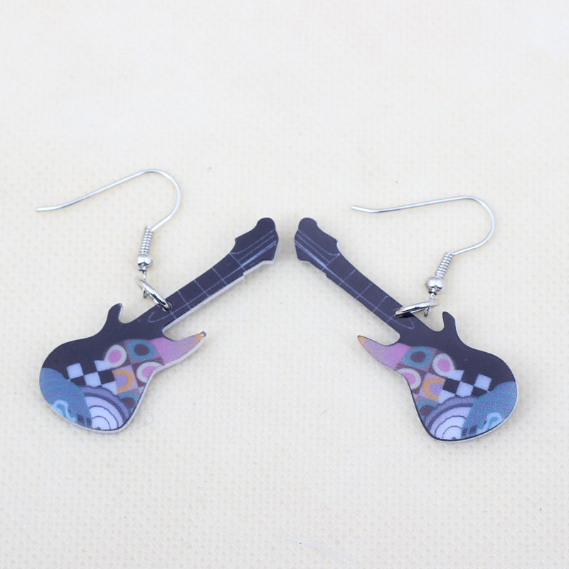 Free - Lovely Guitar Earrings - Artistic Pod Review