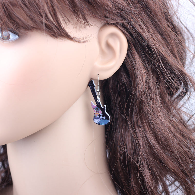Free - Lovely Guitar Earrings - Artistic Pod Review