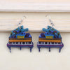 Free - Acrylic Piano Design Earrings