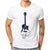 3D Guitar White T-shirt