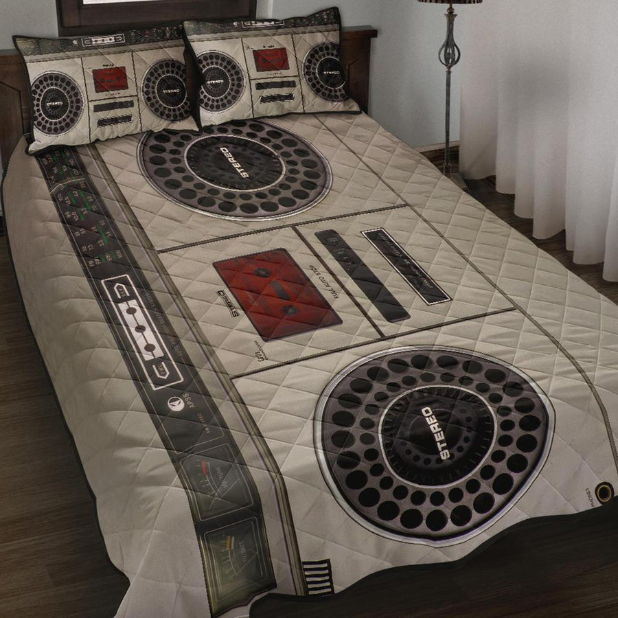 Stereo Quilt Bed Set