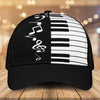 Piano Music Notes Classic Cap