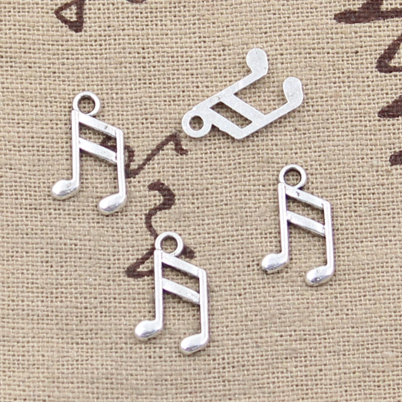 100pcs DIY Music Charms