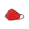 Musical Notes Red Mask