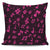 Pink Music Note Pillow Cover