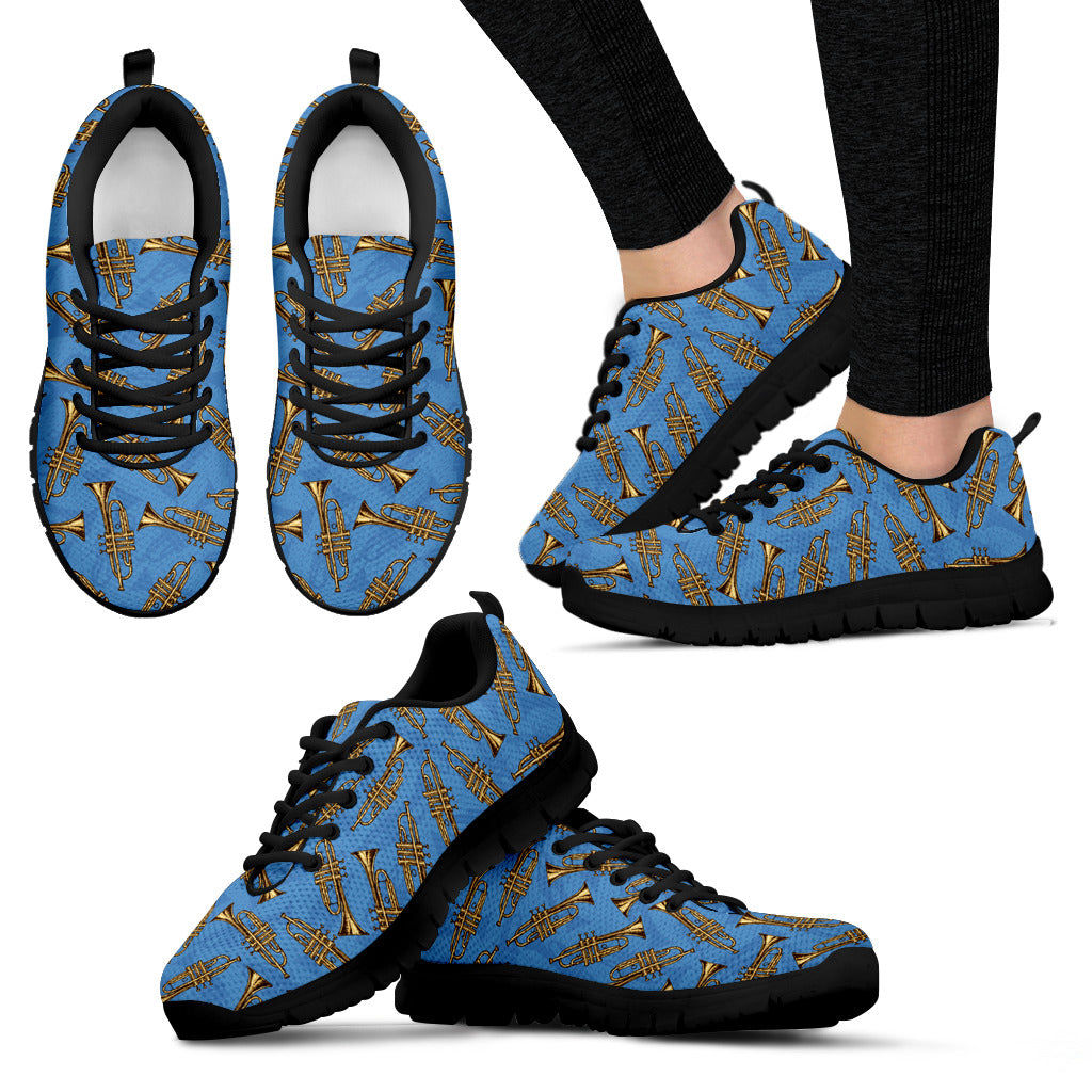 Trumpet Design Women's Sneakers