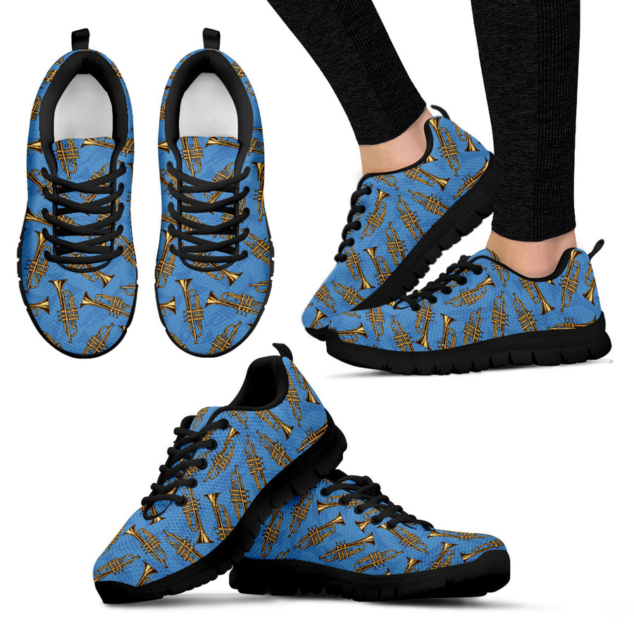 Trumpet Design Women's Sneakers