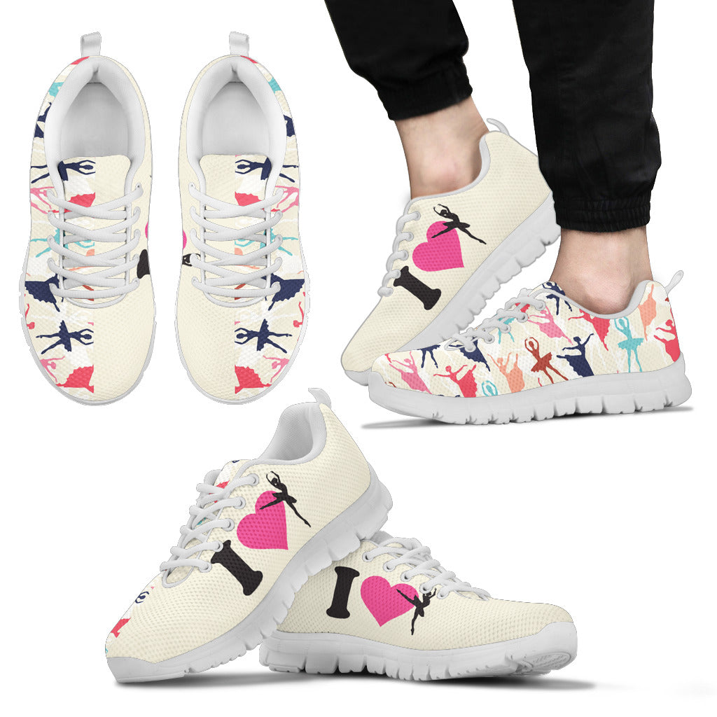 I Love Ballet Men's Sneaker