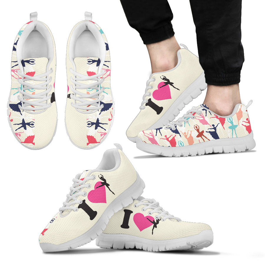 I Love Ballet Men's Sneaker
