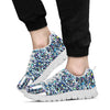 Piano Keys Glitter Sneakers