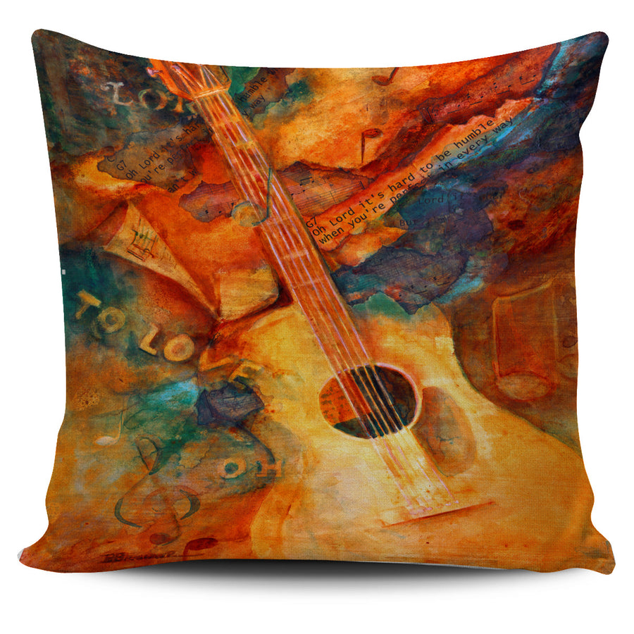 Guitar Multi-Color Pillow Covers