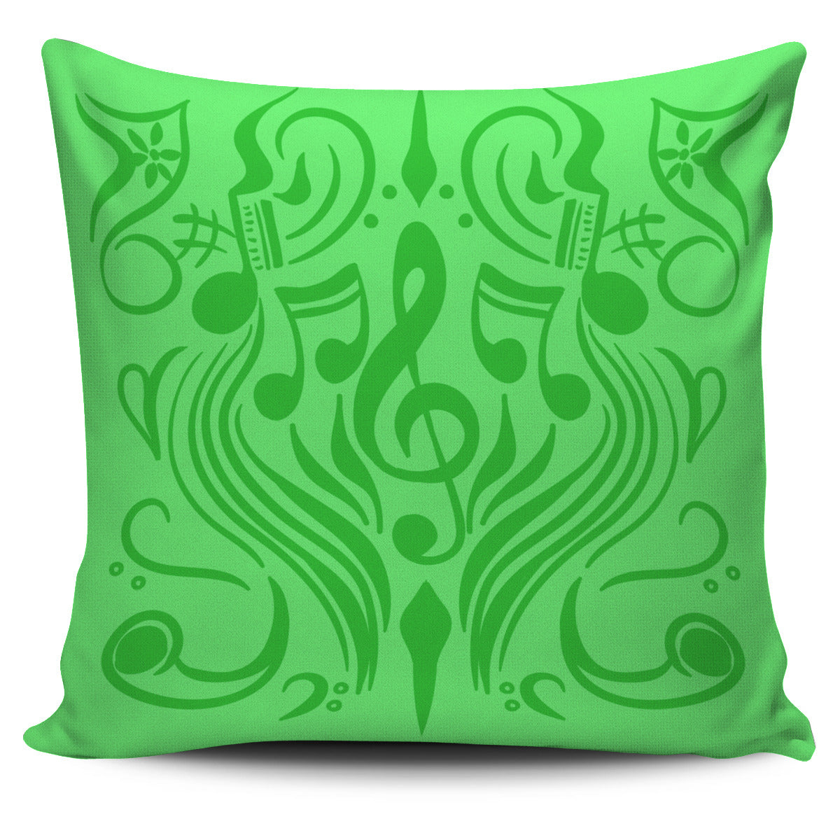 Art Nouveau Musical Notes Pillow Cover - Artistic Pod Review