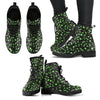 Musical Notes Green Leather Boots - Women / US5 (EU35) - { shop_name }} - Review