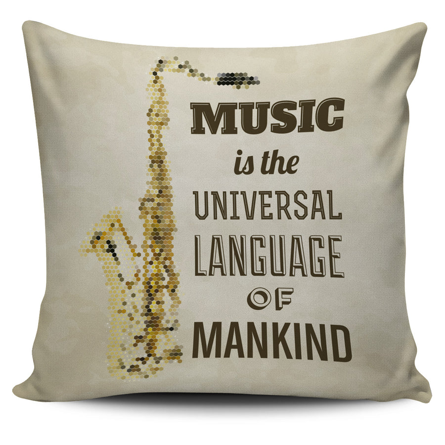 Saxophone Pillow Case