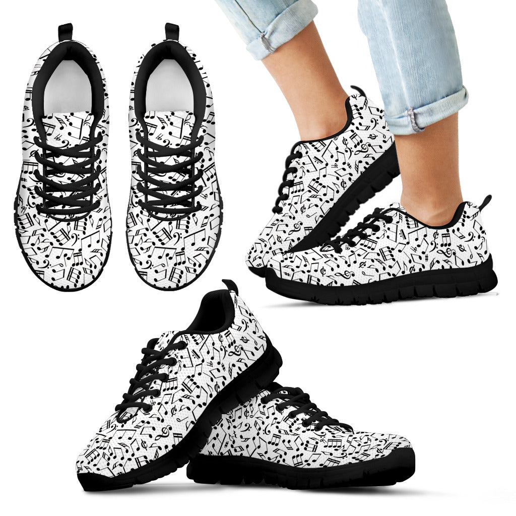 Music Note Kid's Sneakers