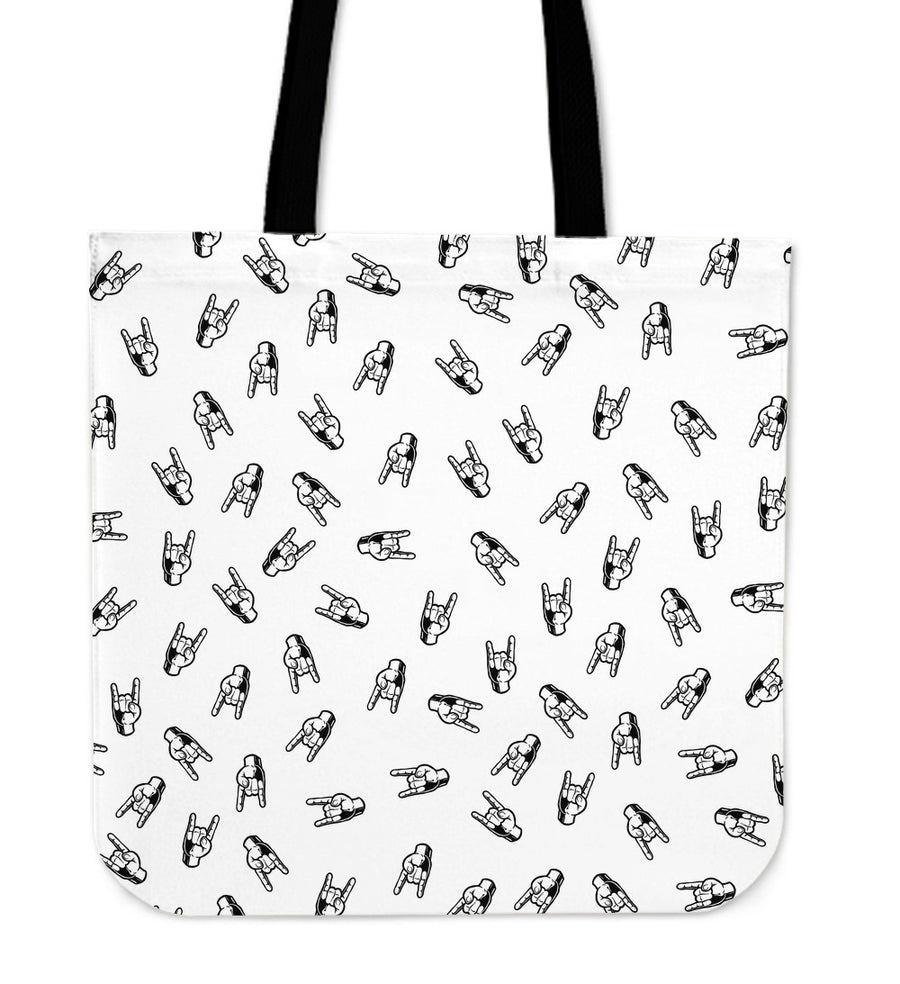 Sign Of The Horns Tote Bag