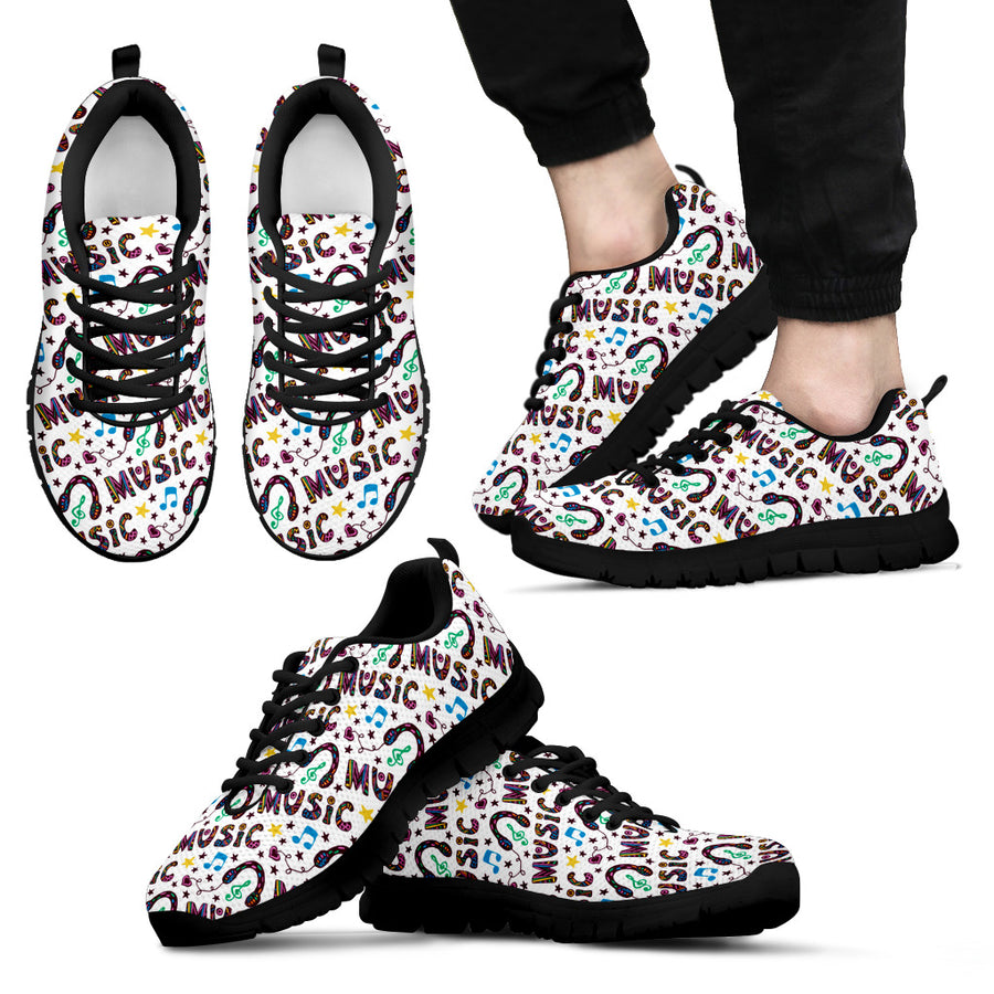 Music is my Life - Men Sneakers