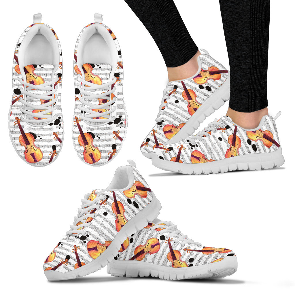 Violin Women Sneakers - Women's Sneakers / US5 (EU35) - { shop_name }} - Review