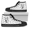 Sign Of The Horns High Tops Canvas Shoes