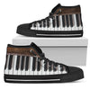 Piano Key High Top Shoes