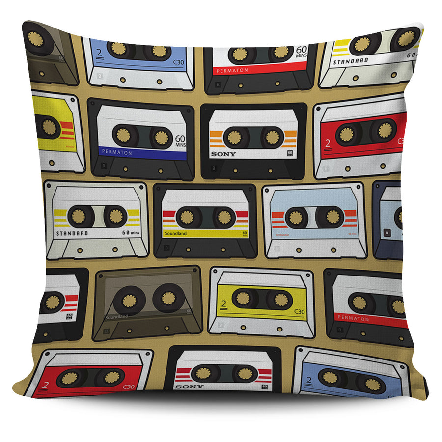 Colorful Cassettes Pillow Covers - Artistic Pod Review
