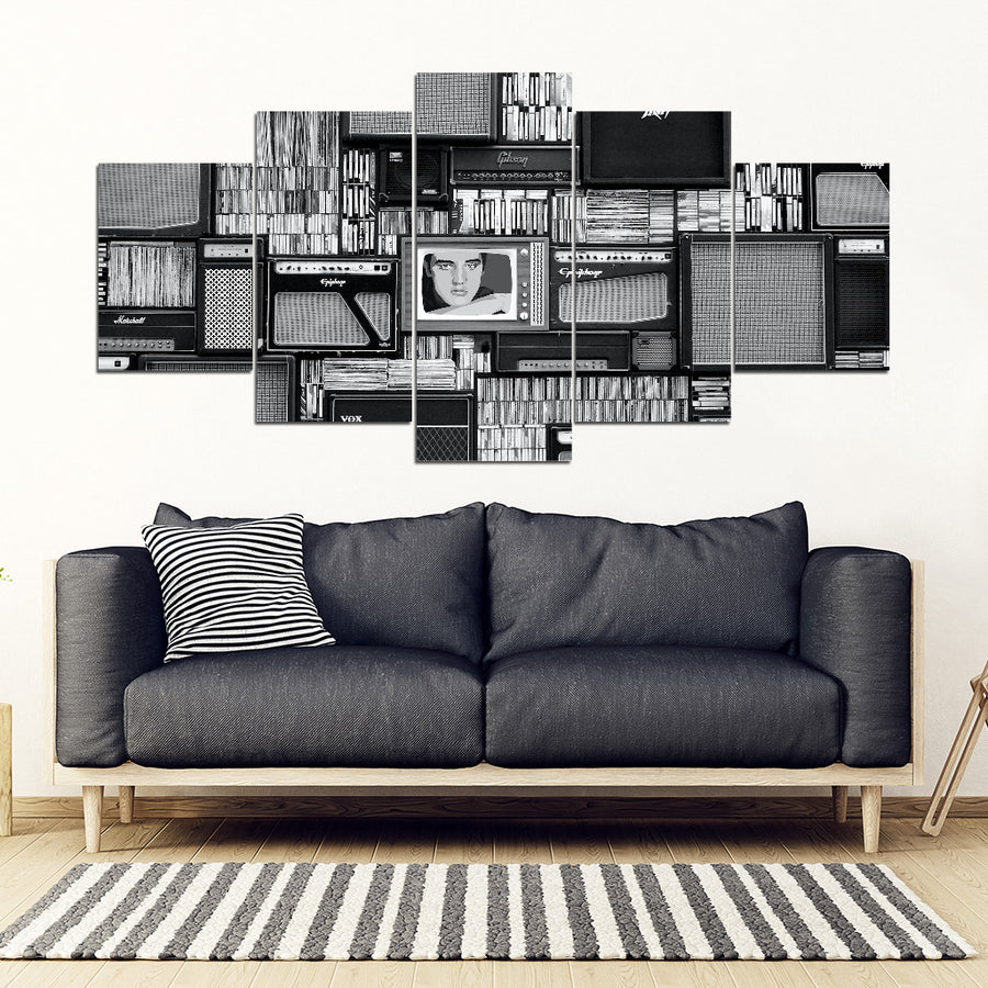 Black & White Music Canvas Art - Artistic Pod Review