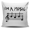 I'M A Music Babe Pillow Cover