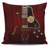 New! Red Electric Guitar Pillow Cover
