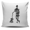 Man with Guitar Sketch Ultra Cotton Pillow Cover