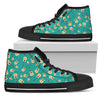 Guitar Pattern Special Edition High Top Canvas Shoes