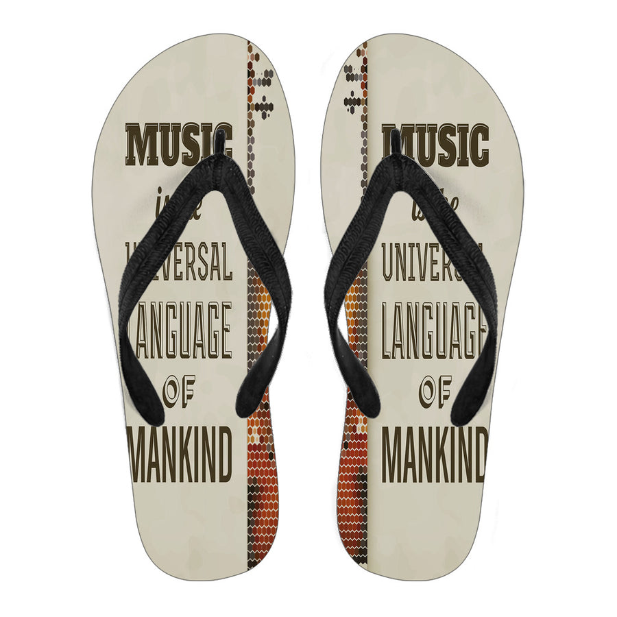 Music Is The Universal Flip Flops