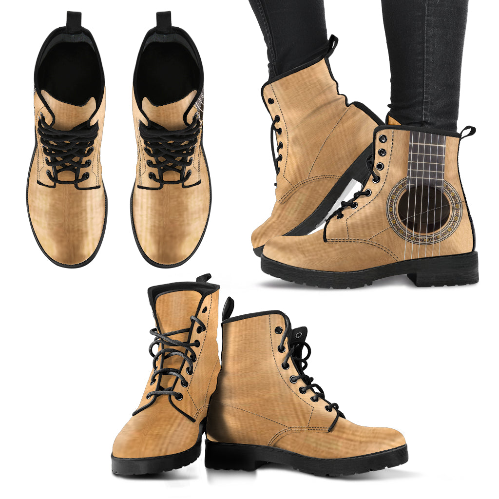 Calssical Guitar Leather Boots - Artistic Pod Review