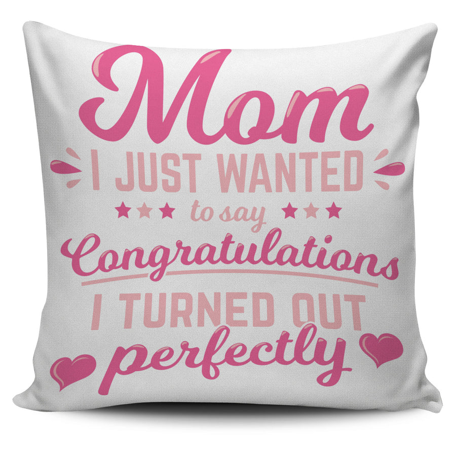 Mom I just wanted Pink Pillow Covers
