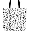 Music Notes Tote Bag
