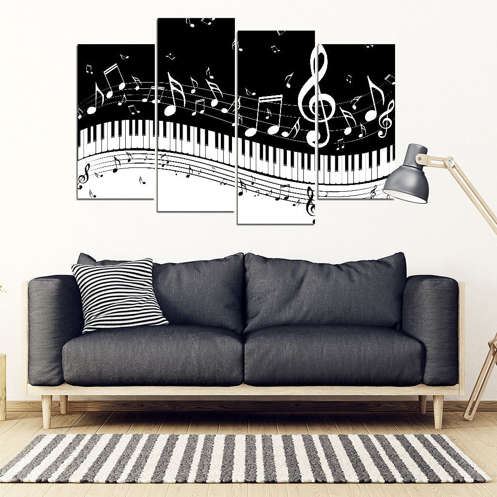 Classic Piano & Music Score Canvas Art - Artistic Pod Review
