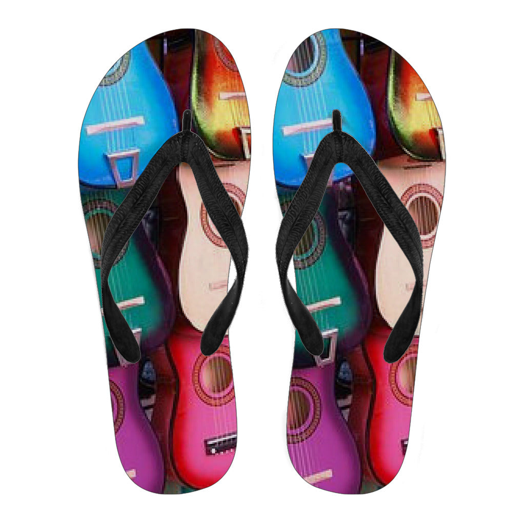 Guitar Burst Women's Flip Flops